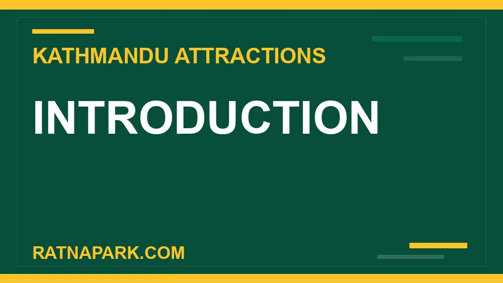 Ratna Park Kathmandu - Introduction | RATNAPARK